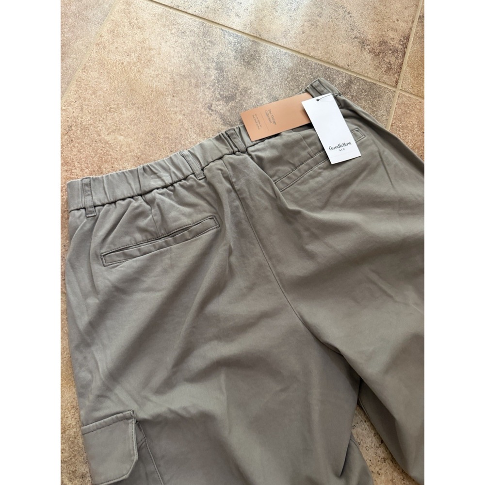 Men's Goodfellow Straight Leg Khaki Vintage Cargo Pants Size Medium NWT - Picture 7 of 7